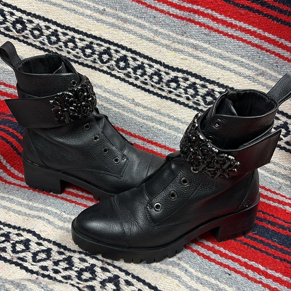 KARL LAGERFELD PARIS Pipa Boots Size 6.5 - Picture 7 of 9